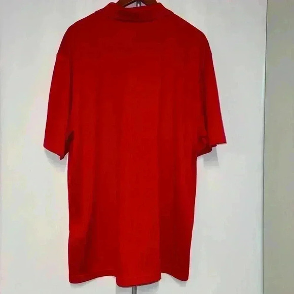 Grand Slam Men’s Polo Shirt Red XXL Performance - Picture 7 of 8